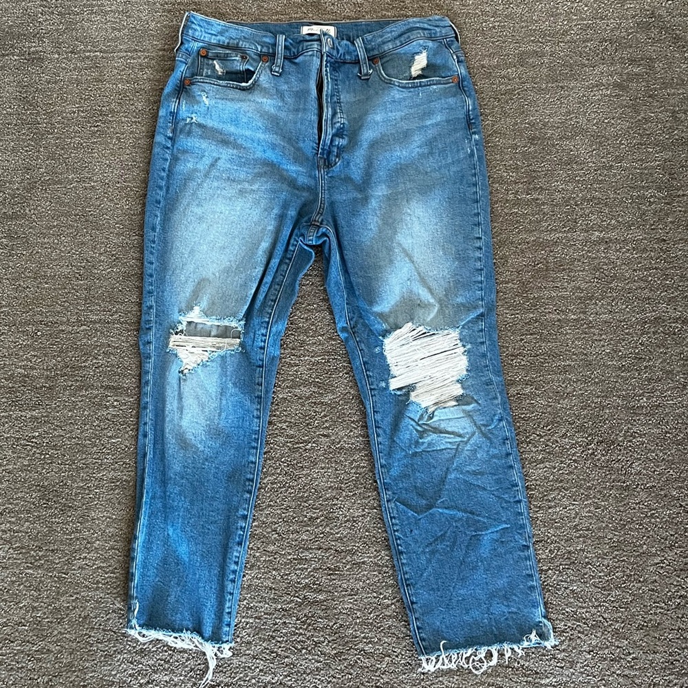 Sz 32 Madewell Vintage perfect jean in Denman wash